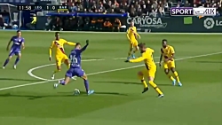 خلاصه بازی لگانس 1 2 بارسلونا