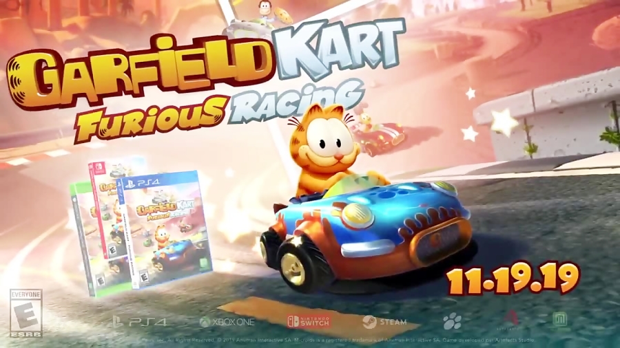 Garfield Kart Furious Racing - پارسی گیم