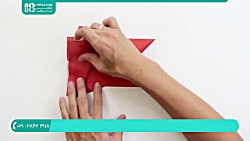 اوریگامی بچه فیل ساده با کاغذ...