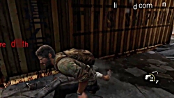صحنه ای از بازی the last of us