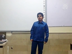 اجرای دانش آموزان کلاس پنجم