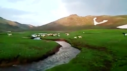 فیلمی از طبیعت زیبای تخت سرتشتک شهر هنزا استان کرمان