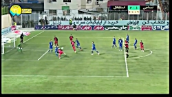 گل دیدنی عباس زاده ؛ گل اول نس...