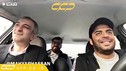 کلیپ خنده دار: راننده اسنپ و خ...