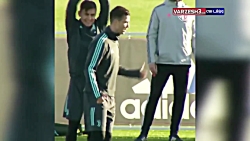 لایی خوردن کریستیانو رونالدو و...