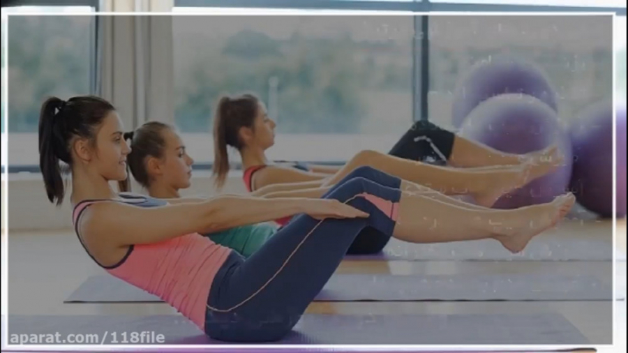  آموزش حرکات تناسب اندام بانوا...