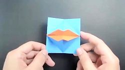 آموزش اوریگامی "لب"