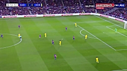 گل دوم بارسلونا به دورتموند تو...