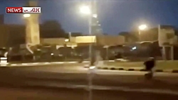 درگیری شدید آشوبگران و نیروهای...