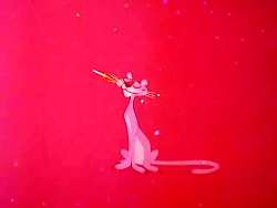 کارتون پلنگ صورتی چراغ علائدین