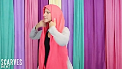 اموزش بستن 2 مدل توربان با شال...