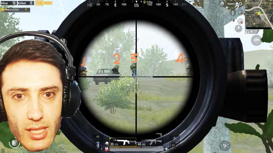 محاصره شدم PUBG MOBILE