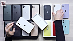 جعبه گشایی انواع Apple iPhone 11 - 11 Pro - 11 Pro Max در تمامی رنگ ها