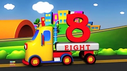 کارتون ماشین ها | آموزش اعداد...