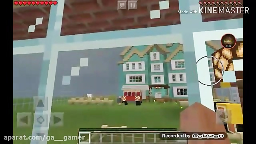 یکی از مپ های hello neighbor در mincraft به همراه ga gamer . همسایه ی جادوگر!!