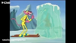 کارتون پلنگ صورتی - صورتی یخی