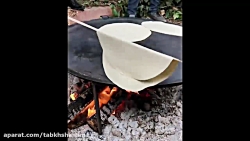 نان به سبک ترکی (آتیشی)