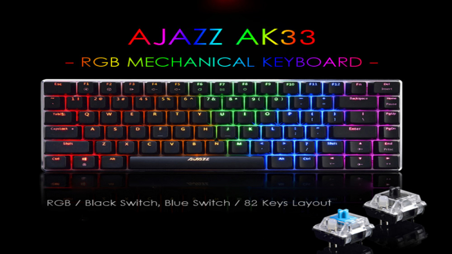 Ajazz ak33 gaming keyboard