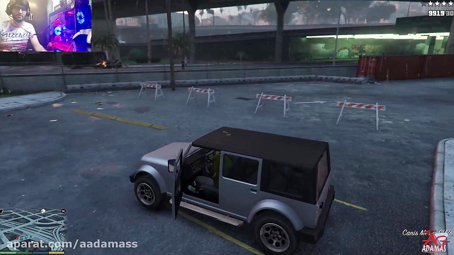 گیم پلی GTA V خرابکاری در شهر . . فرانکلین Grand Theft Auto V