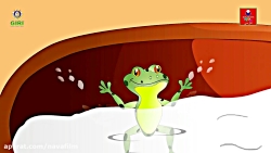 قصه کودکانه - دو قورباغه در شی...