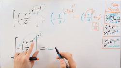 ویدیو آموزش اثر توان در پرانتز ها و تقسیم کسری ریاضی نهم