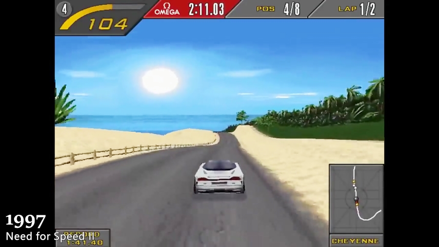 تکامل سری بازی های Need For Speed در طی سالها