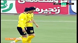 خلاصه لیگ برتر ایران: نساجی 2-...