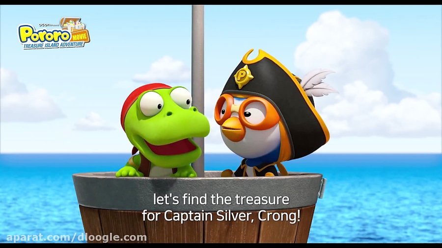 تریلر اول انیمیشن  Pororo 5 Treasure Island Adventure زمان92ثانیه