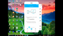 نمایش صفحه موبایل در کامپیوتر...
