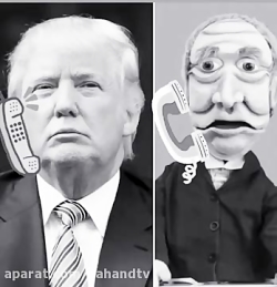 گفتگوی طنز خليل بحران با ترامپ...