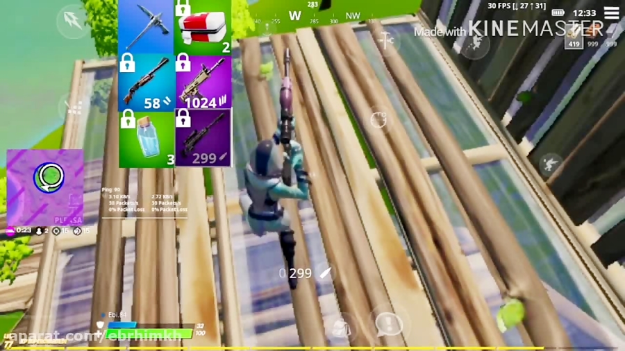 نو اسکوپ در فورتنایت موبایل ایم اسیست خالص