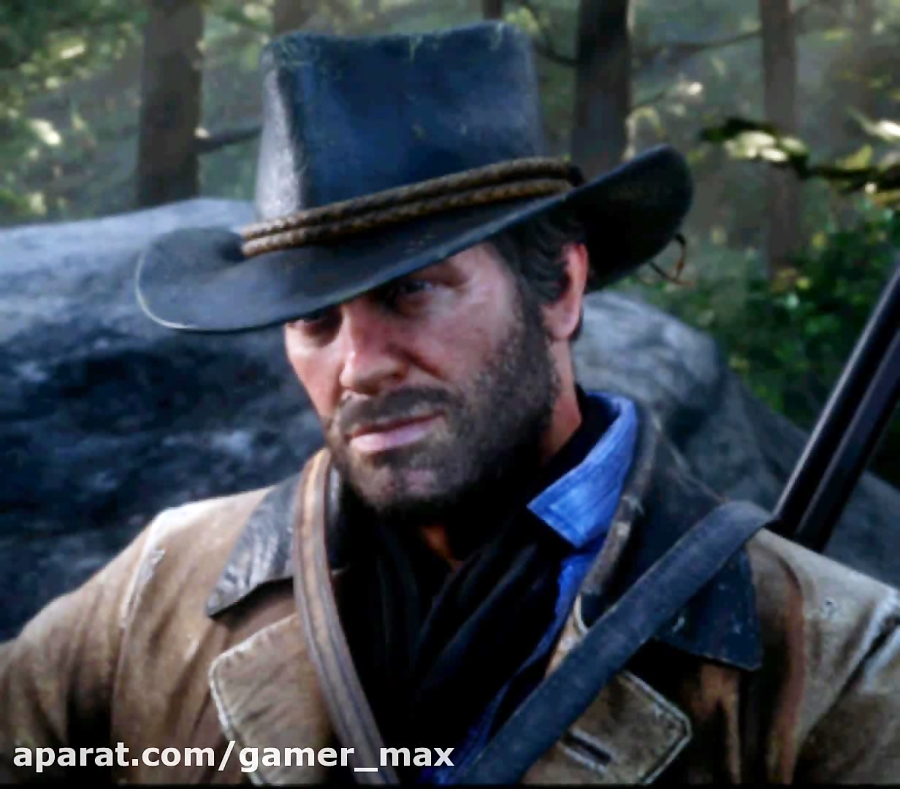 Red dead 2 (نقاشی آرتور مورگان از بنده)