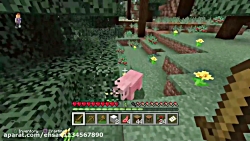 گیم پلی از بازی ماین کرافت سرو...
