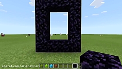 ساخت پورتال زیرزمین  در ماین ک...