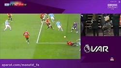 خلاصه بازی منچستر یونایتد 2-1...