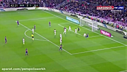 گل زیبای سوارز در بازی دیشب