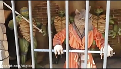 بازدید الئا از موزه کارتونی