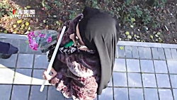 همسر شهید پس از ۳۸ سال قبر شوه...