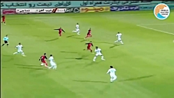 خلاصه بازی ذوب آهن 2-0 نساجی (...