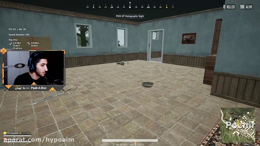 با این تفنگ بازی کردن یه حال دیگه میده (SLR) - پابجی لایت پی سی - PUBG LITE