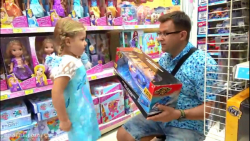 دیانا و روما با اسباب بازی جدی...