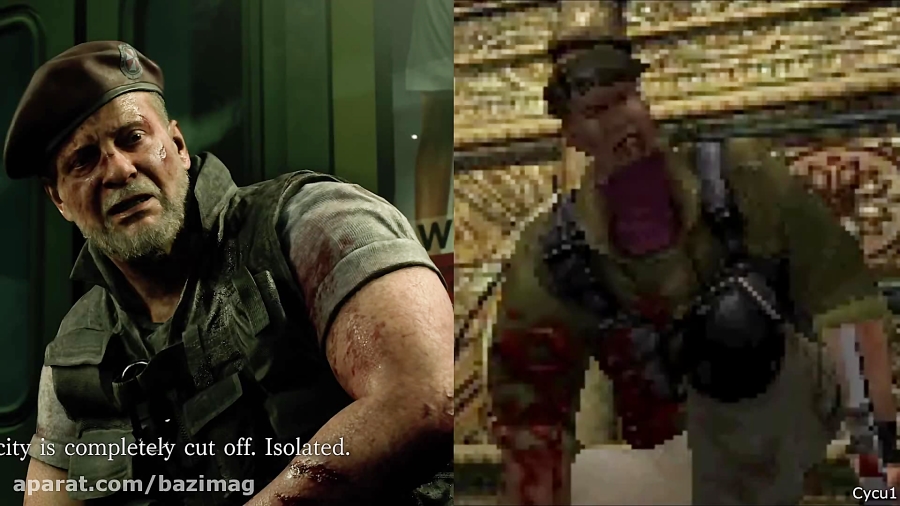 مقایسه نسخه اصلی Resident Evil 3 با نسخه جدید آن