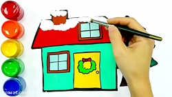 نقاشی خانه بابا نوئل