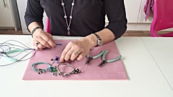 چرم دوزی - آموزش ساخت دستبند چ...