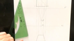 پرسپکتیو یک نقطه ای پلان ساده