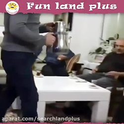 کلیپ خنده دار شوخی خرکی ریختن...