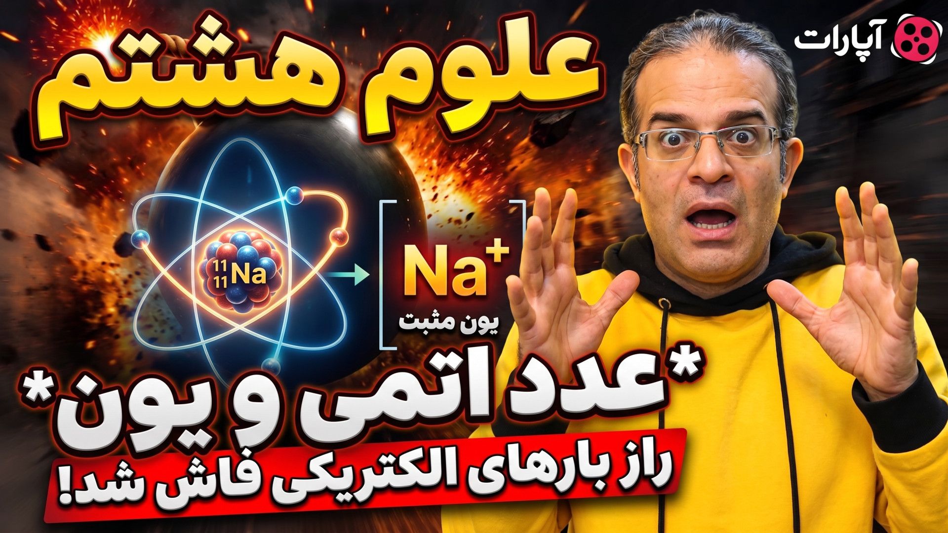 علوم هشتم عدداتمی و یون تکنیک لند