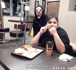 کلپ خنده دار و طنز ترساندن