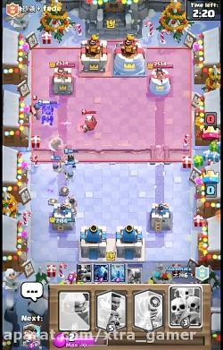 چلنج کلش رویال(giant snowball...