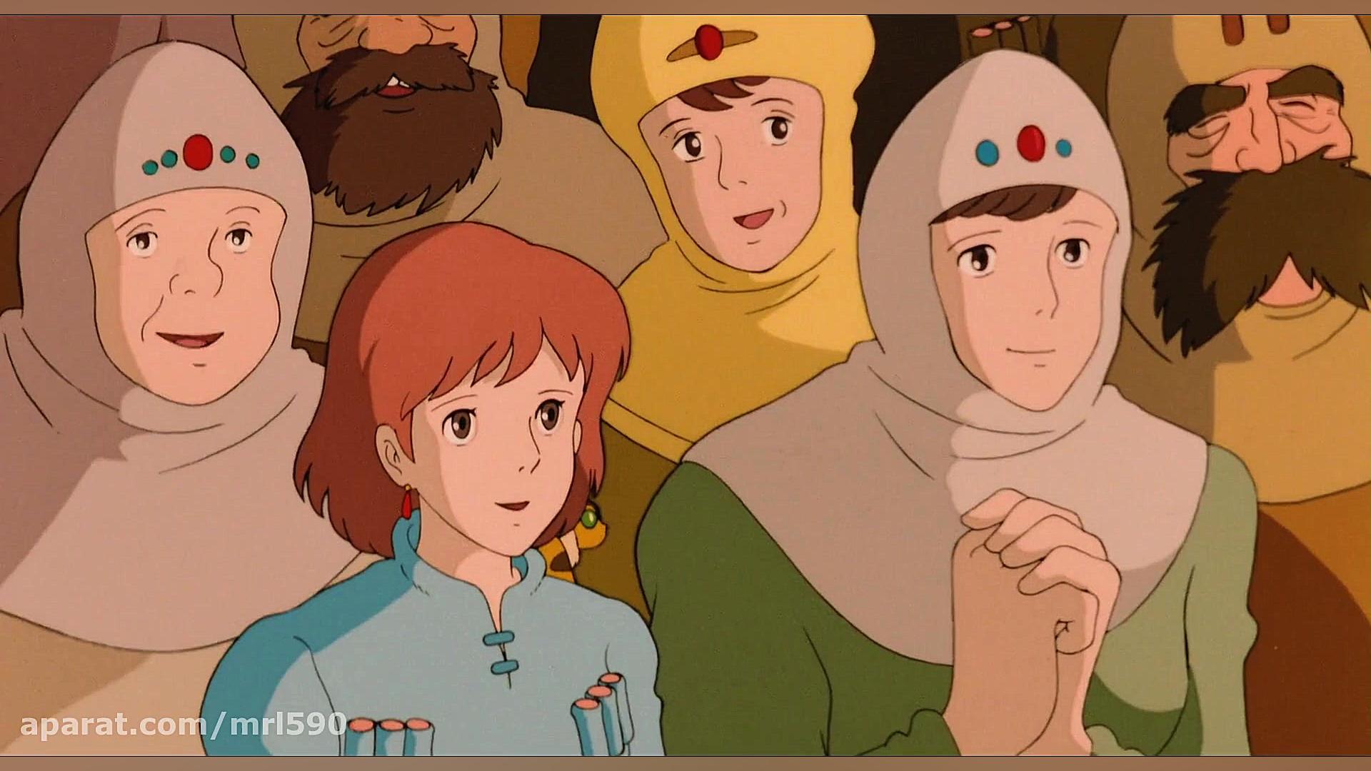 انیمیشن Nausicaä of the Valley of the Wind نیوشکا از دره باد زمان7022ثانیه